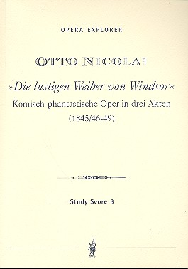 Die lustigen Weiber von Windsor    Studienpartitur