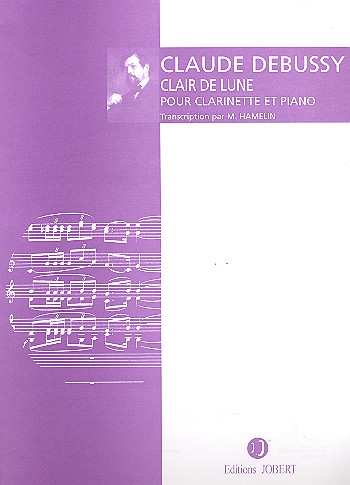Clair de lune pour clarinette  et piano  Suite bergamasque