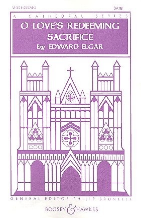 O love's redeeming sacrifice&nbsp;&nbsp;für gem Chor und Orgel&nbsp;&nbsp;Partitur (la/en)