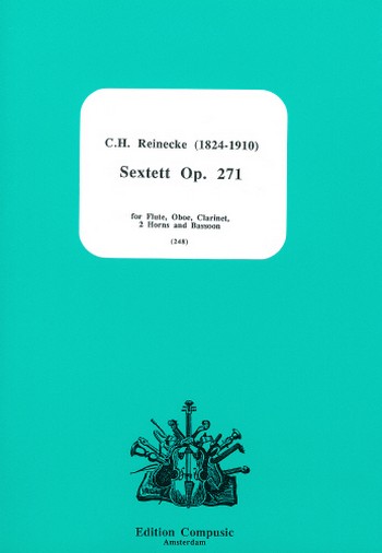 SEXTETT OP.271 FUER FLUTE, OBOE,&nbsp;&nbsp;CLARINET, 2 HORNS AND BASSOON&nbsp;&nbsp;SCORE AND PARTS