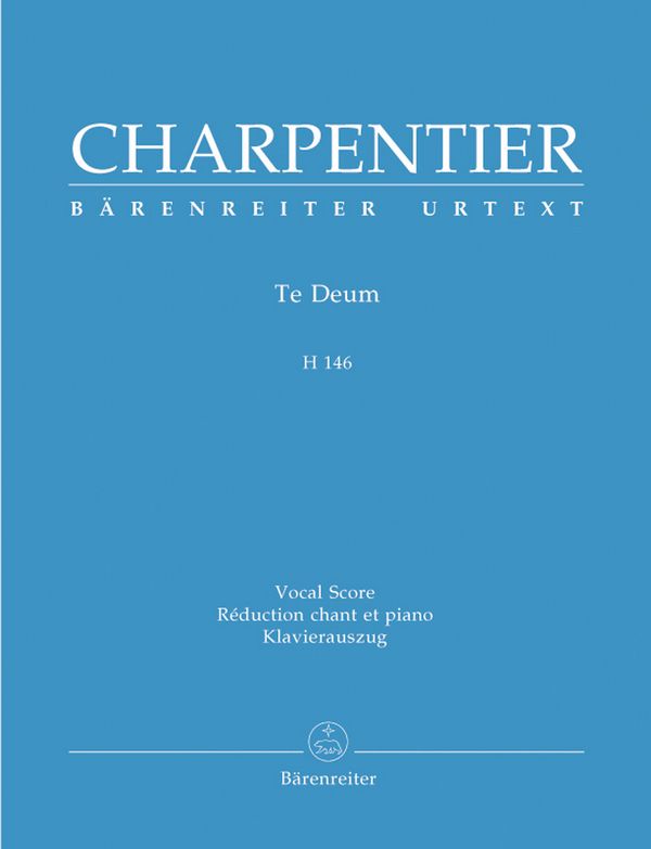 Te Deum H146&nbsp;&nbsp;für Soli, Chor und Orchester&nbsp;&nbsp;Klavierauszug (la)