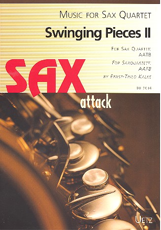Swinging Pieces vol.2 for&nbsp;&nbsp;4 Saxophones (AATB)&nbsp;&nbsp;score and parts