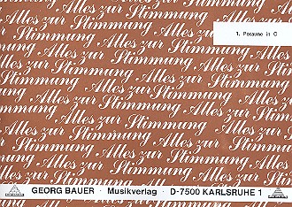Alles zur Stimmung:  für Blasorchester  Posaune 1 in C