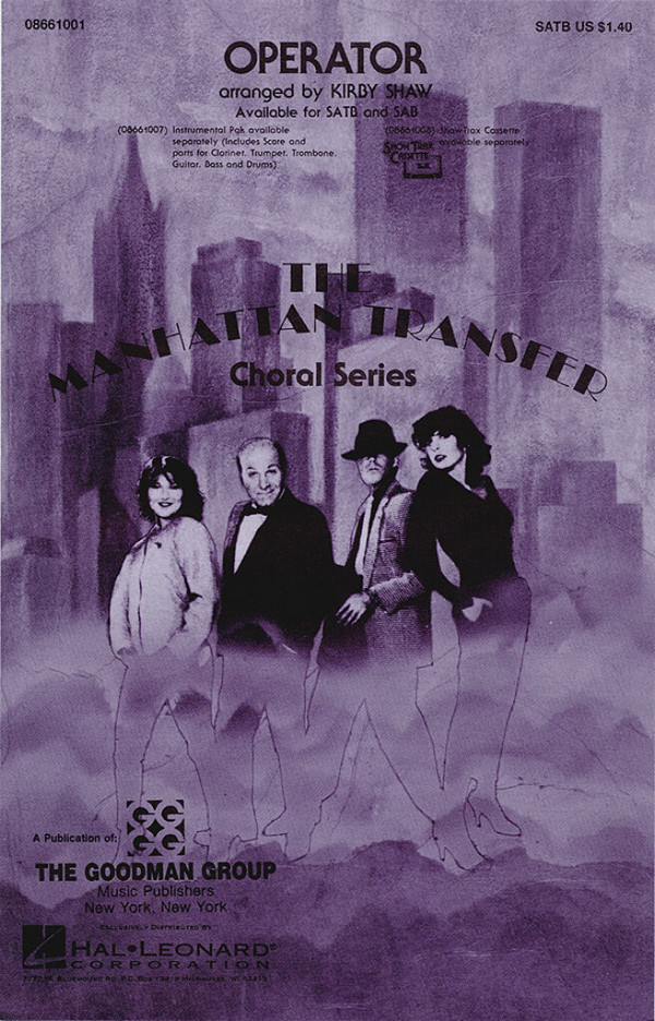 Operator for mixed chorus  and piano  score