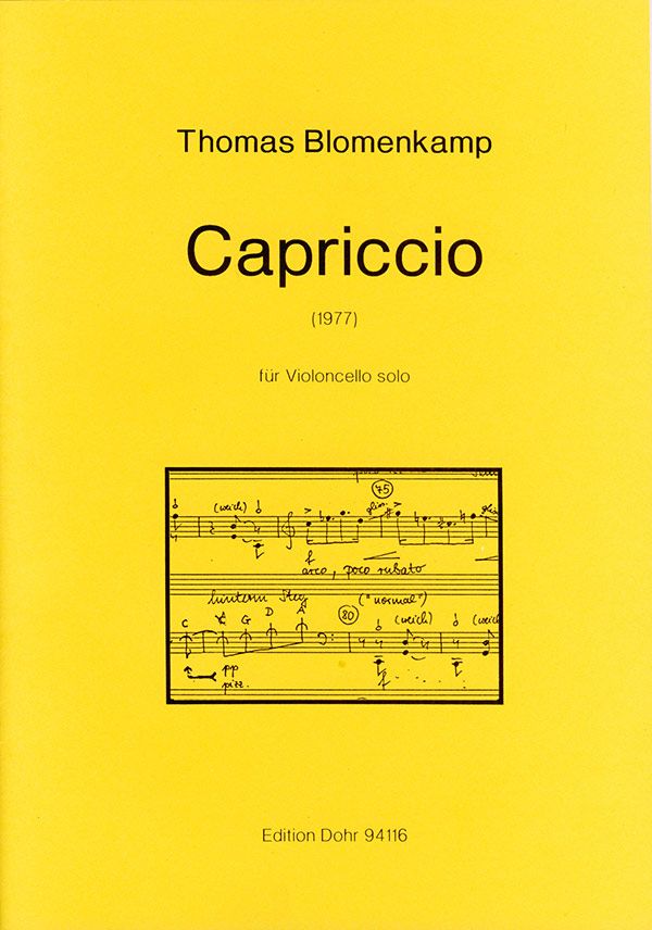 Capriccio für Violoncello    