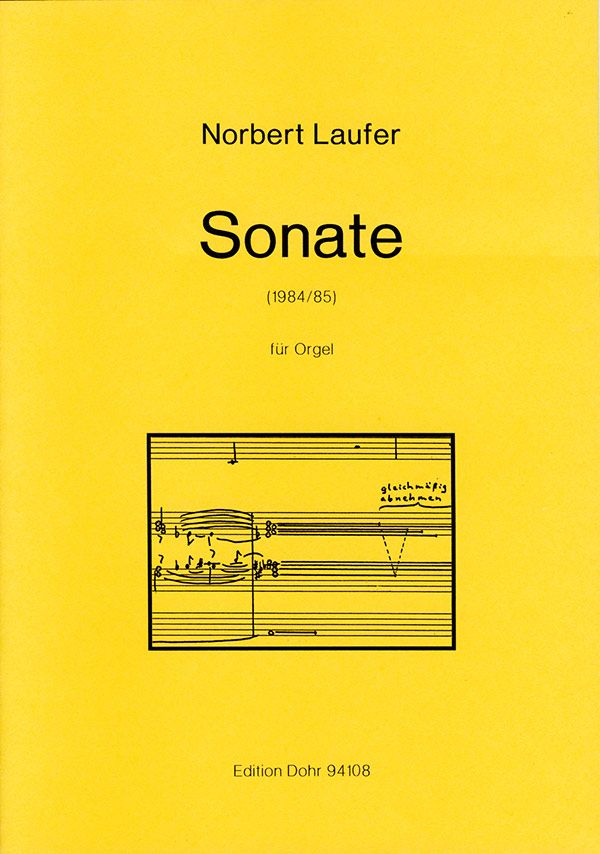 Sonate  für Orgel  