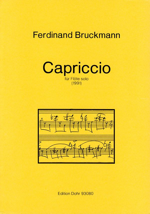 Capriccio für Flöte    