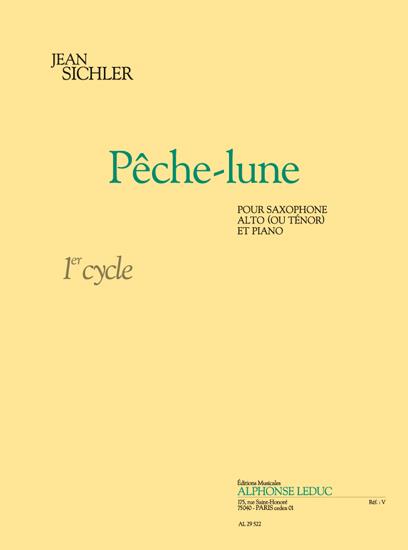 Peche-lune vol.1&nbsp;&nbsp;pour saxophone alto (tenor) et piano&nbsp;&nbsp;