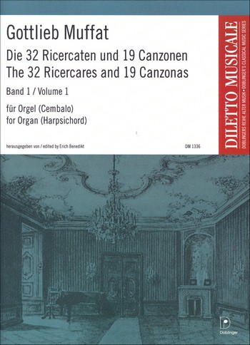Die 32 Ricercaten und  19 Canzonen Band 1  Ricercaten Nr.1-19 für Orgel