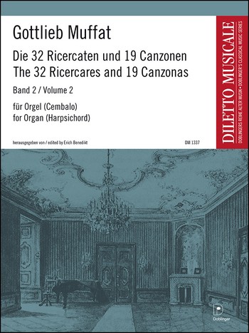 Die 32 Ricercaten und  19 Canzonen Band 2  Ricercaten Nr.20-32 für Orgel