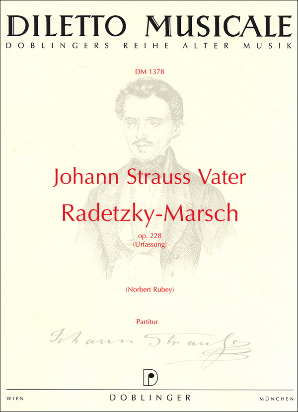 Radetzky-Marsch op.228  für Orchester  Partitur