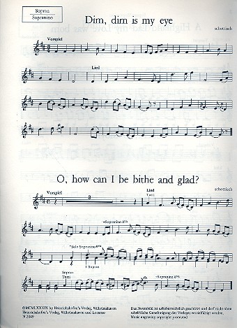 Europäische Volkslieder Band 2&nbsp;&nbsp;für Blockflötenchor&nbsp;&nbsp;Stimmen