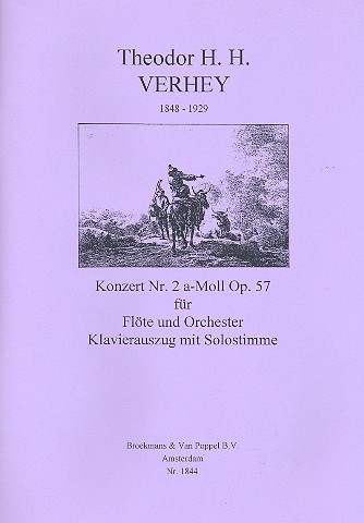 Konzert a-Moll Nr.2 op.57&nbsp;&nbsp;für Flöte und Orchester&nbsp;&nbsp;für Flöte und Klavier