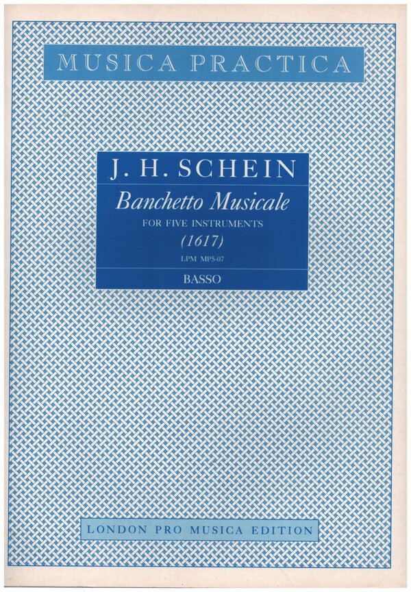 Banchetto Musicale  for 5 instruments  basso