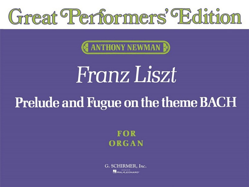 Prelude and Fugue on the Theme&nbsp;&nbsp;BACH for organ&nbsp;&nbsp;