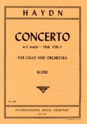 Concerto C major Hob.VIIb:1  for cello and orchestra  study score