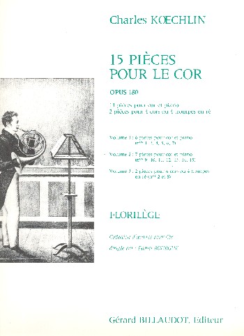15 Pièces op.180 vol.2 - 7 pièces  pour cor et piano  