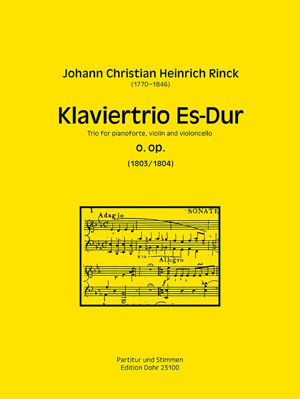 Klaviertrios Es-Dur o.op.    