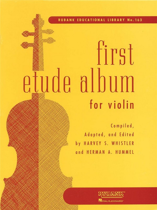 First Etude Album  for violin  