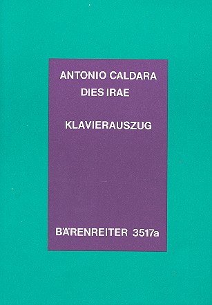 Dies irae für Soli, Chor und&nbsp;&nbsp;Orchester&nbsp;&nbsp;Klavierauszug (la)