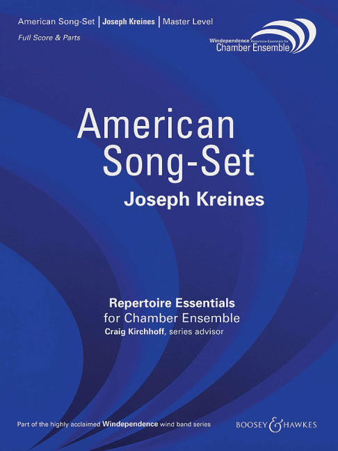 American Song-Set&nbsp;&nbsp;für 4 Hörner, 4 Trompeten, 3 Posaunen, Tuba, Bariton und Schlagzeug&nbsp;&nbsp;Partitur und Stimmen