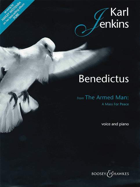 Benedictus from 'The armed Man'  for voice and piano (guitar chords)  
