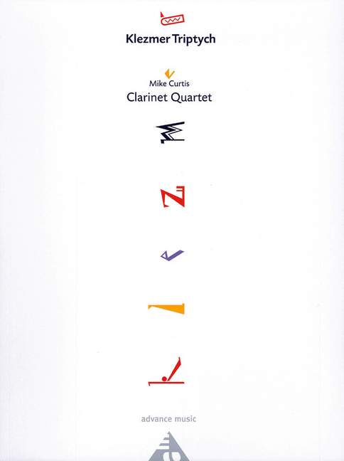 Klezmer Triptych&nbsp;&nbsp;for 4 clarinets&nbsp;&nbsp;score and parts