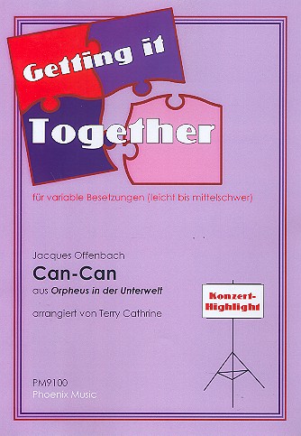 Can-Can  für variable Besetzung  Partitur und Stimmen