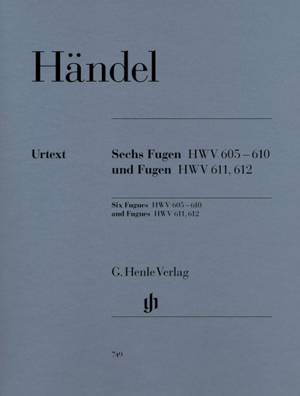 8 Fugen HWV605-612  für Klavier  
