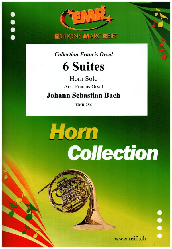 6 Suites&nbsp;&nbsp;for horn solo&nbsp;&nbsp;