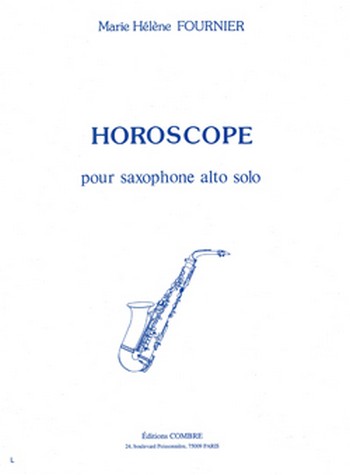 Horoscope for alto saxophone&nbsp;&nbsp;&nbsp;&nbsp;