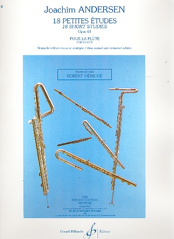18 petites études op.41  pour flûte  