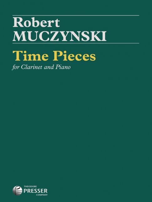 Time Pieces for clarinet and piano    