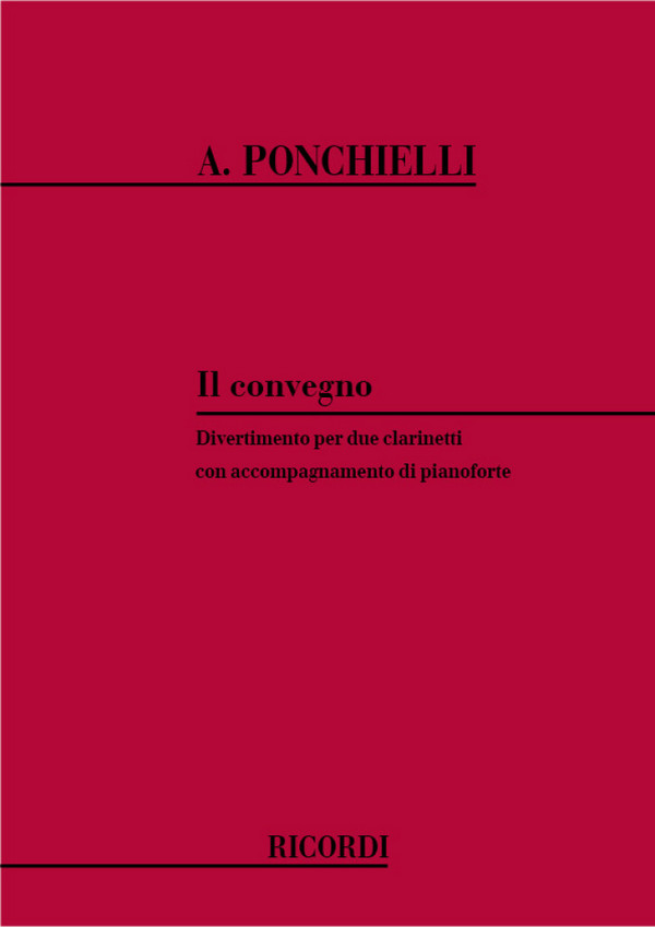 Il convegno für 2 Klarinetten und Klavier&nbsp;&nbsp;&nbsp;&nbsp;