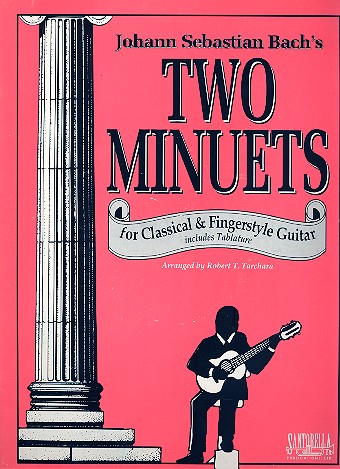 2 Minuets for classical and  fingerstyle guitar/tab  