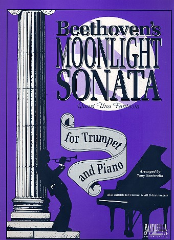 Moonlight Sonata for trumpet&nbsp;&nbsp;and piano&nbsp;&nbsp;