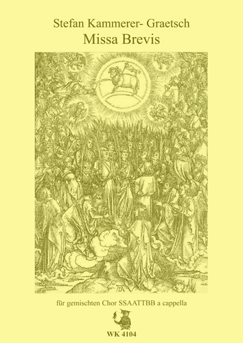 Missa breva&nbsp;&nbsp;für gem chor a cappella (SSAATTBB)&nbsp;&nbsp;Partitur