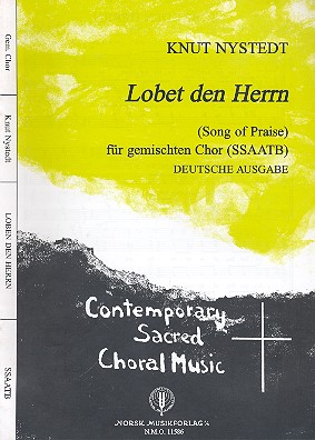 Lobet den Herrn für gem Chor  (SSAATB) a cappella  Chorpartitur