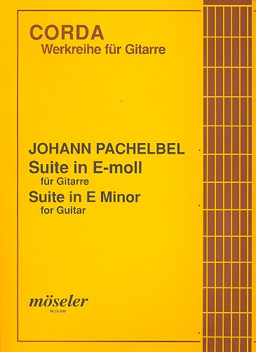Suite e-Moll&nbsp;&nbsp;für Gitarre&nbsp;&nbsp;