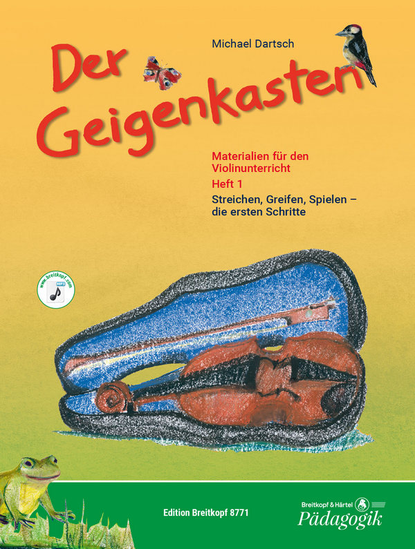 Der Geigenkasten Band 1 (+CD)&nbsp;&nbsp;Geigenschule&nbsp;&nbsp;