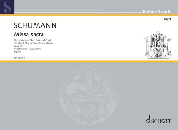 Missa sacra op. 147&nbsp;&nbsp;für gemischten Chor (SATB) und Orgel&nbsp;&nbsp;Orgelauszug