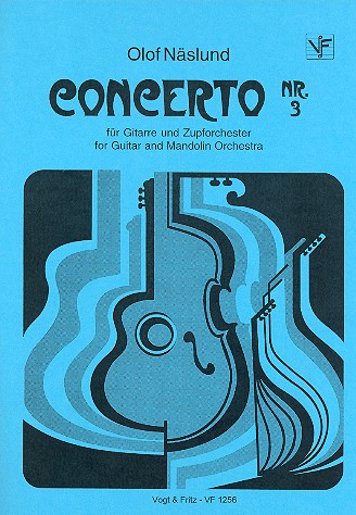 Konzert Nr.3 für  Gitarre und Zupforchester  Partitur