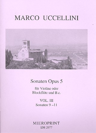 Sonaten op.5 Band 3 (Nr.9-11)
