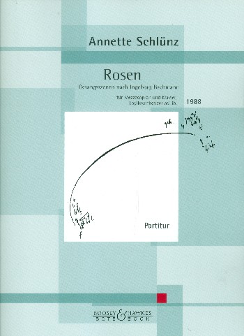 Rosen  für Mezzosopran und Klavier (lLogiksynth. ad lib.)  