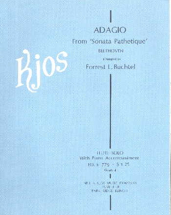 Adagio from Sonata Pathetique&nbsp;&nbsp;for flute and piano&nbsp;&nbsp;