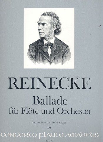 Ballade   für Flöte und Orchester  für Flöte und Klavier