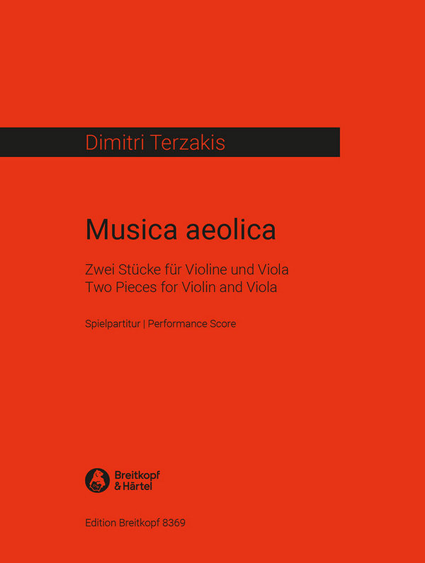 Musica aeolica  für 2 Violinen und Viola  