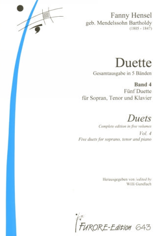 Duette Band 4  für Sopran, Tenor und Klavier  