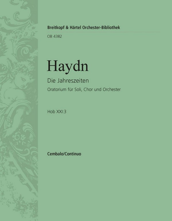 Die Jahreszeiten Hob.XXI:3 Oratorium  für Soli, Chor und Orchester  Klavier / Cembalo
