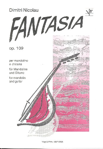 Fantasie op.109 für Mandoline  und Gitarre  2 Spielpartituren